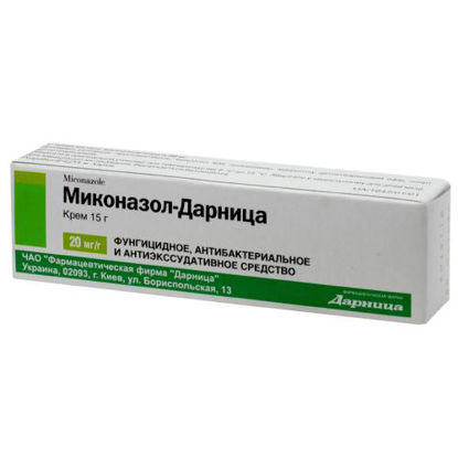 Світлина Міконазол-Дарниця крем 20 мг/г 15 г